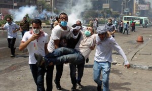 Violence in Cairo, Egypt