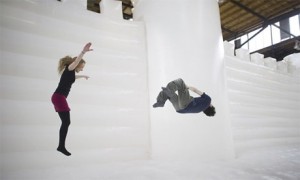 William Forsythe White Bouncy Castle