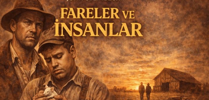 “Fareler ve İnsanlar” Afişte Steinbeck’in, Tescilde Değil